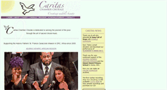 Desktop Screenshot of caritaschamberchorale.org