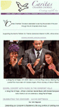 Mobile Screenshot of caritaschamberchorale.org